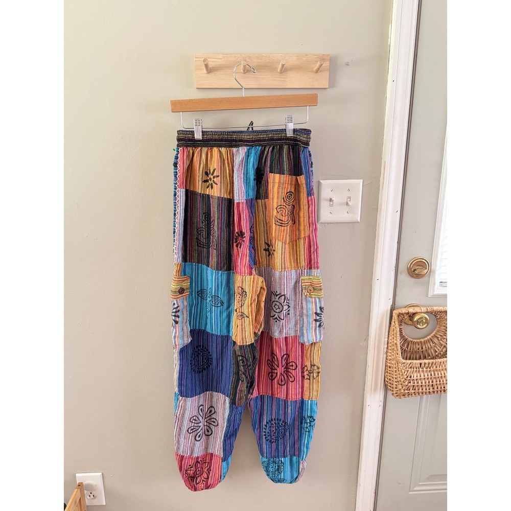 Boho patchwork pants - Picture 5 of 7
